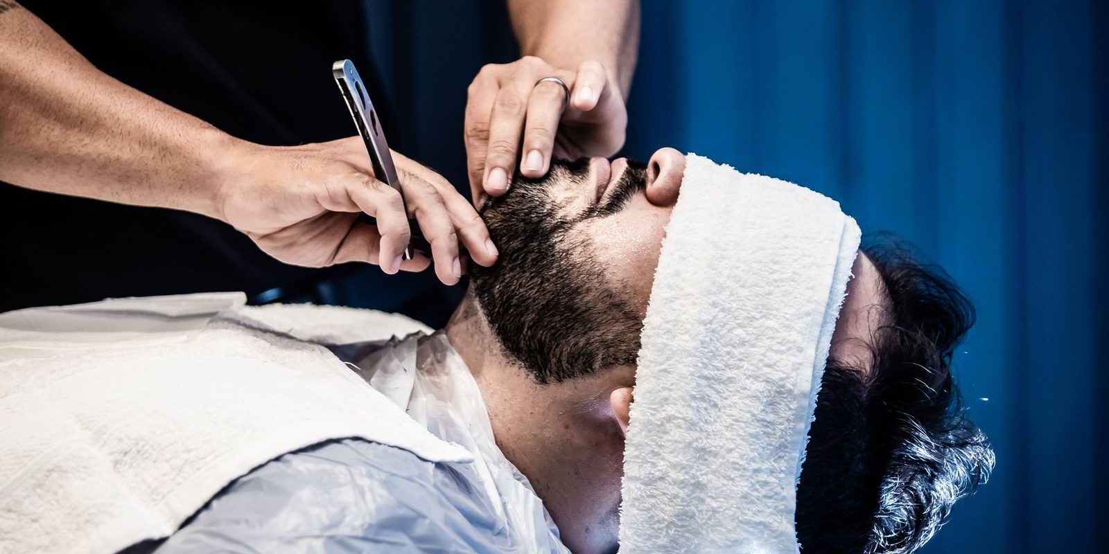 Hot-towel shave